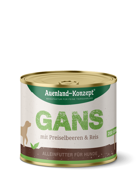 Nassfutter Hund Gans alex-manufaktur