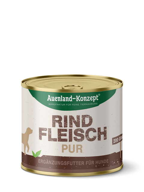 Nassfutter Hund Rindfleisch Pur alex-manufaktur