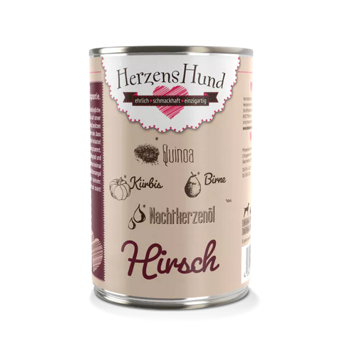 menü hirsch dose 400g bio alex-manufaktur